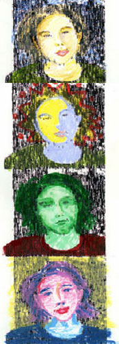 ripple art portrait